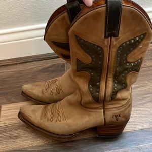 Frye cowboy boots 8.5
